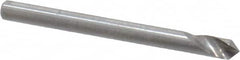M.A. Ford - 1/8" Head Diam, 1/8" Shank Diam, 1 Flute 90° Solid Carbide Countersink - USA Tool & Supply