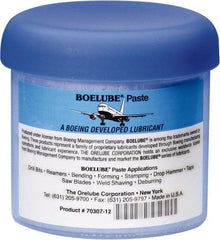 Boelube - BoeLube, 12 oz Jar Cutting Fluid - Paste, For Bending, Forming, Near Dry Machining (NDM) - USA Tool & Supply