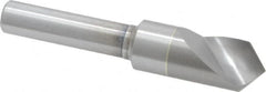 M.A. Ford - 3/8" Head Diam, 1/4" Shank Diam, 1 Flute 100° Solid Carbide Countersink - USA Tool & Supply