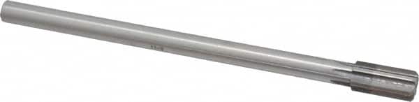 Made in USA - 9/16" Diam, 7/16" Max Diam Straight Shank, 1-1/8" Flute Length, Machine Expansion Reamer - USA Tool & Supply