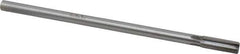 Made in USA - 3/8" Diam, 5/16" Max Diam Straight Shank, 1" Flute Length, Machine Expansion Reamer - Straight Flute, 7" OAL, Right Hand Cut, 4 Flutes, Carbide-Tipped, Bright Finish - USA Tool & Supply
