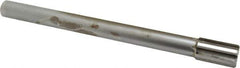 Made in USA - 29/32" Diam, 3/4" Max Diam Straight Shank, 1-1/2" Flute Length, Machine Expansion Reamer - Straight Flute, 10" OAL, Right Hand Cut, 6 Flutes, Carbide-Tipped, Bright Finish - USA Tool & Supply