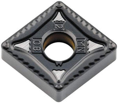 Kennametal - CNMG432 MN Grade KCP05 Carbide Turning Insert - TiCN/Al2O3 Finish, 80° Diamond, 1/2" Inscr Circle, 3/16" Thick, 1/32" Corner Radius - USA Tool & Supply
