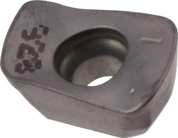 Iscar - ADKT1505 FF Grade IC928 Carbide Milling Insert - TiAlN Finish, 0.244" Thick, 0.106" Corner Radius - USA Tool & Supply
