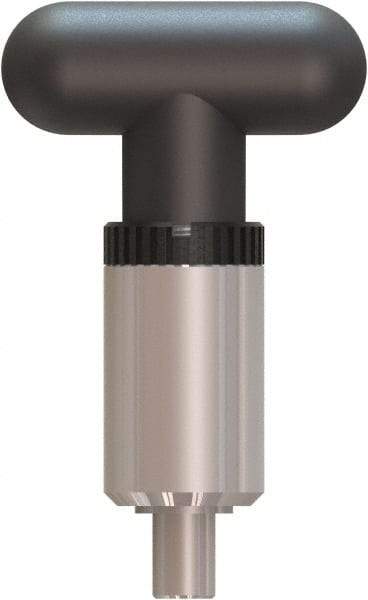 Made in USA - 3/8" Pin Diam, 0.61" Usable Length, T Handle Quick Release Pin - 3.79" OAL - USA Tool & Supply