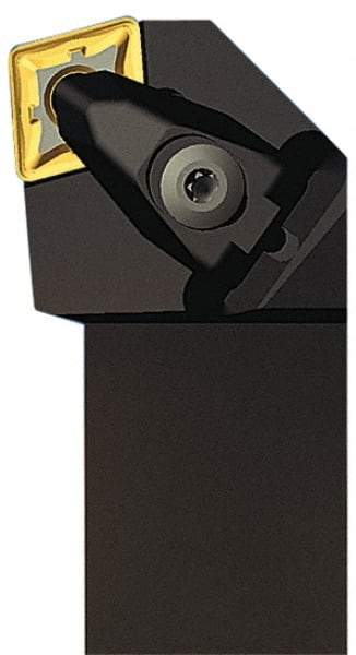 Seco - DCKN, Right Hand Cut, 1" Shank Height x 1" Shank Width, Negative Rake Indexable Turning Toolholder - 6" OAL, CN..43. Insert Compatibility, Series Clamp Lock - USA Tool & Supply