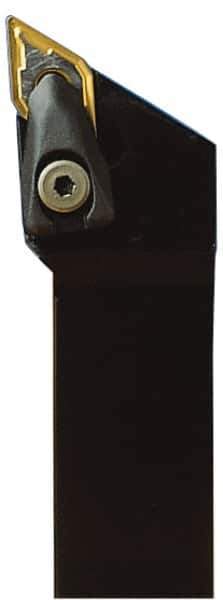 Seco - DDJN, Right Hand Cut, 1-1/4" Shank Height x 1-1/4" Shank Width, Negative Rake Indexable Turning Toolholder - 6" OAL, DN..43. Insert Compatibility, Series Clamp Lock - USA Tool & Supply