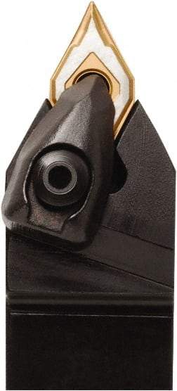 Seco - DDPN, Neutral Cut, 0° Lead Angle, 1" Shank Height x 1" Shank Width, Negative Rake Indexable Turning Toolholder - 6" OAL, DN..33. Insert Compatibility, Series Clamp Lock - USA Tool & Supply