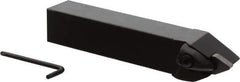 Seco - DDPN, Neutral Cut, 0° Lead Angle, 1" Shank Height x 1" Shank Width, Negative Rake Indexable Turning Toolholder - 6" OAL, DN..43. Insert Compatibility, Series Clamp Lock - USA Tool & Supply