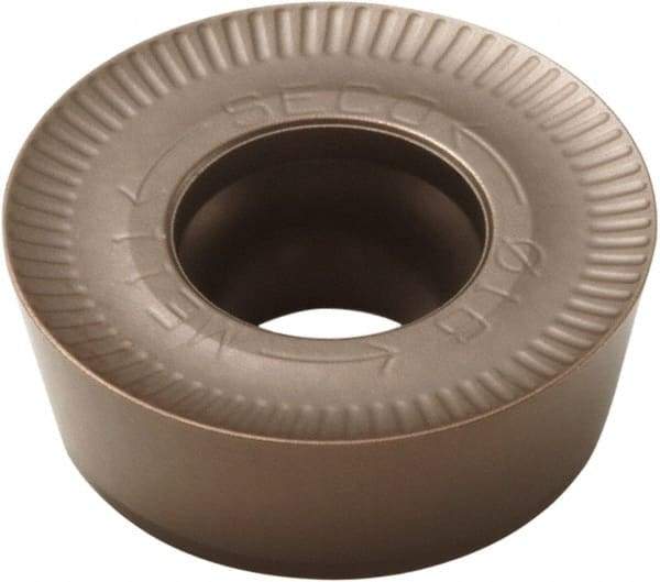 Seco - RPHT2006M0 ME12 Grade MM4500 Carbide Milling Insert - TiCN/Al2O3 Finish, 1/4" Thick, 20mm Inscribed Circle - USA Tool & Supply