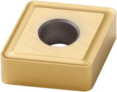Seco - CNMG434 MR4 Grade TS2500 Carbide Turning Insert - TiAlN/TiN Finish, 80° Diamond, 1/2" Inscr Circle, 3/16" Thick, 1/16" Corner Radius - USA Tool & Supply