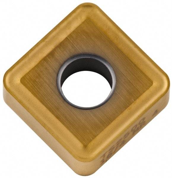 Seco - SNMG434 MR4 Grade TS2500 Carbide Turning Insert - TiAlN/TiN Finish, 90° Square, 1/2" Inscr Circle, 3/16" Thick, 1/16" Corner Radius - USA Tool & Supply