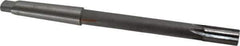 Made in USA - 5/8" Diam, 2MT Morse Taper Shank, 1-1/4" Flute Length, Machine Expansion Reamer - Straight Flute, 9" OAL, Right Hand Cut, 6 Flutes, Carbide-Tipped, Bright Finish - USA Tool & Supply