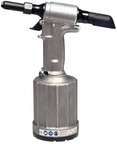 Marson - 1/4" Capacity, Air Riveting Hammer - 22mm Long Stroke, 1/4" Inlet - USA Tool & Supply