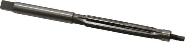 Made in USA - 5/16" Reamer Diam, 0.3075" Diam Straight Shank, 1-3/4" Flute Length, Hand Expansion Reamer - Straight Flute, 4-1/2" OAL, Right Hand Cut, 6 Flutes, High Speed Steel - USA Tool & Supply