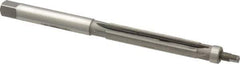 Made in USA - 3/8" Reamer Diam, 0.3700" Diam Straight Shank, 1-3/4" Flute Length, Hand Expansion Reamer - Straight Flute, 5" OAL, Right Hand Cut, 6 Flutes, High Speed Steel - USA Tool & Supply