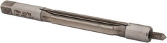 Made in USA - 15/32" Reamer Diam, 0.4640" Diam Straight Shank, 1-13/16" Flute Length, Hand Expansion Reamer - USA Tool & Supply