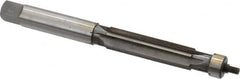 Made in USA - 17/32" Reamer Diam, 0.5260" Diam Straight Shank, 2-1/8" Flute Length, Hand Expansion Reamer - USA Tool & Supply