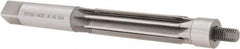 Made in USA - 27/32" Reamer Diam, 0.8075" Diam Straight Shank, 3-1/16" Flute Length, Hand Expansion Reamer - Straight Flute, 7-9/16" OAL, Right Hand Cut, High Speed Steel - USA Tool & Supply
