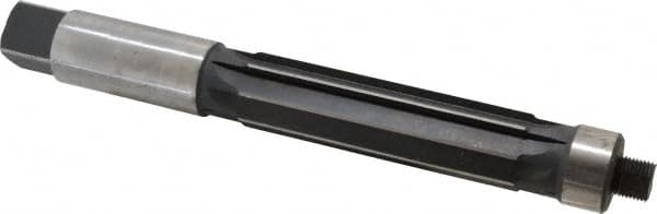Made in USA - 1-1/4" Reamer Diam, Straight Shank, 4-3/8" Flute Length, Hand Expansion Reamer - USA Tool & Supply