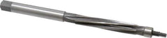 Made in USA - 5/16" Reamer Diam, Straight Shank, 1-3/4" Flute Length, Hand Expansion Reamer - Spiral Flute, 4" OAL, Left Hand Spiral, Right Hand Cut, 6 Flutes, High Speed Steel - USA Tool & Supply