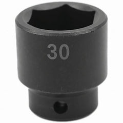 SK - Impact Socket - 1/2"DR 30MM IMPACT SOCKET - USA Tool & Supply