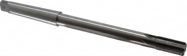 Made in USA - 5/8" Diam, 9/16" Max Diam 2MT Morse Taper Shank, 1-1/4" Flute Length, Machine Expansion Reamer - USA Tool & Supply