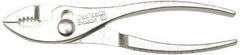 Crescent - 6-1/2" OAL, 1" Jaw Length, Combination Slip Joint Pliers - 2 Positions, Serrated Jaw, Straight Jaw Tool, Standard Handle - USA Tool & Supply