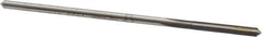 Made in USA - 1/8" Cobalt 4 Flute Chucking Reamer - Straight Flute, 0.119" Straight Shank, 7/8" Flute Length, 3-1/2" OAL - USA Tool & Supply