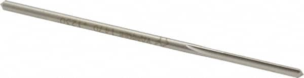 Made in USA - 0.123" Cobalt 4 Flute Dowel Pin Chucking Reamer - USA Tool & Supply