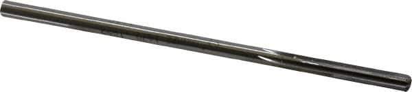Made in USA - 0.1855" Cobalt 6 Flute Chucking Reamer - Straight Flute, 0.1805" Straight Shank, 1-1/8" Flute Length, 4-1/2" OAL - USA Tool & Supply