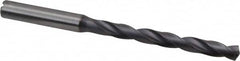 Kennametal - 6.5mm 132° Spiral Flute Solid Carbide Taper Length Drill Bit - USA Tool & Supply