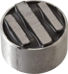 Mag-Mate - 5/16-18 Thread, 1-1/4" Diam, 3/4" High, 18 Lb Average Pull Force, Neodymium Rare Earth Pot Magnet - Aluminum Insulated - USA Tool & Supply