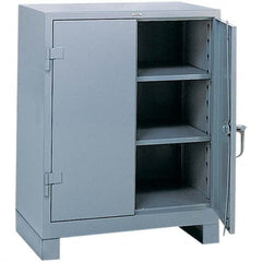 Lyon - 3 Shelf Locking Storage Cabinet - USA Tool & Supply