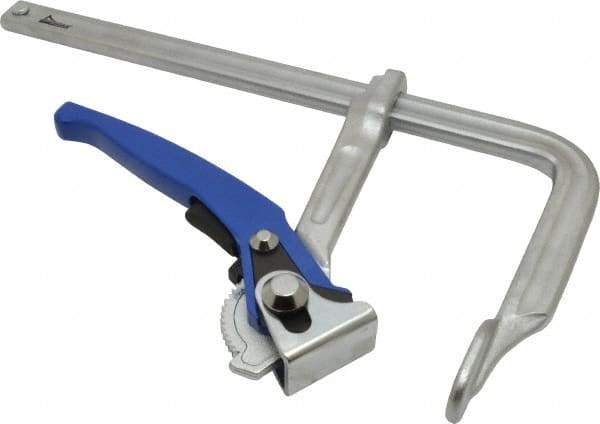 Gibraltar - 5-1/2" Deep Throat, 12" Max Capacity, Standard Sliding Arm Clamp - 1,100 Lb Clamping Pressure - USA Tool & Supply