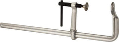 Gibraltar - 4-3/4" Throat Depth, 19-11/16" Max Capacity, Standard Sliding Arm Clamp - 1,650 Lb Clamping Pressure - USA Tool & Supply