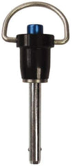 Gibraltar - 5/16" Pin Diam, 1" Usable Length, Ring Handle Quick Release Pin - 2-1/4" OAL - USA Tool & Supply