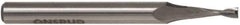 Onsrud - 3/8" Cutting Diam x 1" Length of Cut, 2 Flute, Upcut Spiral Router Bit - Uncoated, Right Hand Cut, High Speed Steel, 3-1/2" OAL x 1/2" Shank Diam, Double Edge, 19 to 32° Helix Angle - USA Tool & Supply