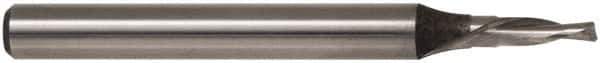 Onsrud - 1/4" Cutting Diam x 3/4" Length of Cut, 2 Flute, Downcut Spiral Router Bit - Uncoated, Right Hand Cut, High Speed Steel, 3-1/4" OAL x 1/2" Shank Diam, Double Edge, 19 to 32° Helix Angle - USA Tool & Supply