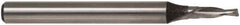 Onsrud - 1/4" Cutting Diam x 3/4" Length of Cut, 2 Flute, Downcut Spiral Router Bit - Uncoated, Right Hand Cut, High Speed Steel, 3-1/4" OAL x 1/2" Shank Diam, Double Edge, 19 to 32° Helix Angle - USA Tool & Supply