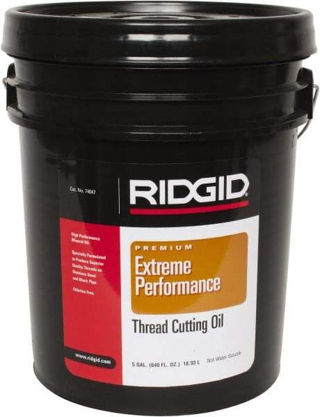 Ridgid - Stainless Steel Cutting Oil - 5 Gallon Bucket - USA Tool & Supply