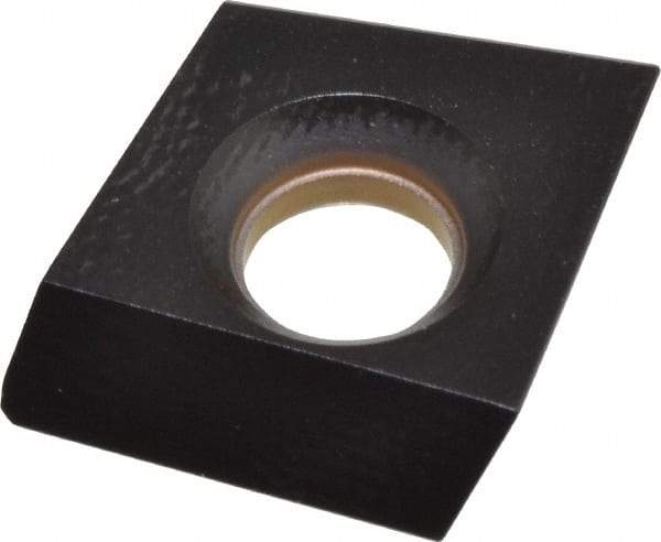 Kennametal - 4.21103614 Grade KCPK30 Carbide Milling Insert - TiN/TiCN/Al2O3 Finish, 0.158" Thick, 0.4331" Inscribed Circle - USA Tool & Supply