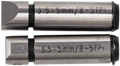 SPI - Micrometer Anvil - Use with SPI Screw Thread Micrometers - USA Tool & Supply