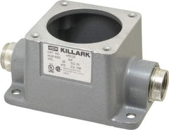 Hubbell Killark - 30 Amp, 3/4 Inch Hub Size, Metallic Pin and Sleeve Back Box - 250 VDC, 600 VAC - USA Tool & Supply