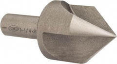 Keo - 1-1/4" Head Diam, 1/2" Shank Diam, 3 Flute 82° High Speed Steel Countersink - USA Tool & Supply