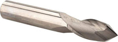 Melin Tool - 7/16" Diam, 1" LOC, 2 Flute, 90° Point Angle, Solid Carbide Drill Mill - Uncoated, 2-3/4" OAL, 7/16" Shank Diam - USA Tool & Supply