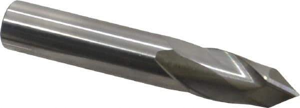 Melin Tool - 1/2" Diam, 1" LOC, 2 Flute, 90° Point Angle, Solid Carbide Drill Mill - Uncoated, 3" OAL, 1/2" Shank Diam - USA Tool & Supply