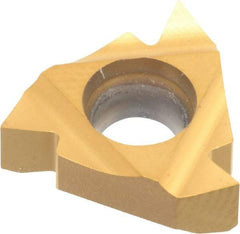 Hertel - 16IR Internal Right Hand 48-8 Partial Profile 60° Laydown Threading Insert - Grade HG330TR, TiAlN Coated Carbide - USA Tool & Supply