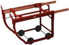 Value Collection - 1,000 Lb Load Capacity, 15, 30 & 55 Gal Drum Cradle - 20-1/2" High - USA Tool & Supply