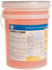 Master Fluid Solutions - Trim C380, 5 Gal Pail Grinding Fluid - Synthetic, For Machining - USA Tool & Supply